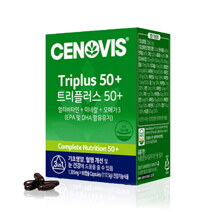 트리플러스 50+ 90캡슐(50세 이후 기초 영양을 위한 멀티비타민, 미네랄, 오메가-3)