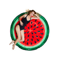 gigantic watermelon beach blanket
