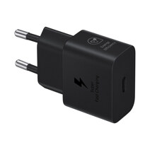 Samsung 25W PD Charger(USB C to C Cable included) Black