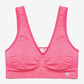 MELANGE BASIC CAMI BRA BERRY