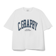 COOLCODE C.GRAPHY Archie Logo Short-Sleeved T-shirt_White_M