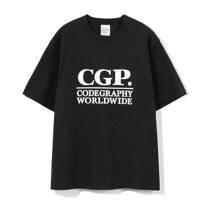 CGP Square Logo Short Sleeve T-shirt_BLACK_S