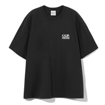 CGP Small Square Logo Short Sleeve T-shirt_BLACK_S