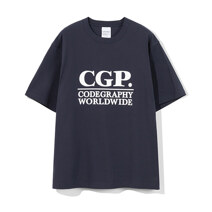 CGP Square Logo Short Sleeve T-shirt_NAVY_S