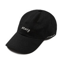 [Mmlg] STITCH BALL CAP (BLACK)_F