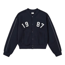 [Mmlg] PIPING SWEAT JUMPER (Authentic Navy)_S