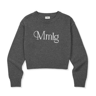 [Mmlg W] W PULLOVER KNIT (MELANGE GREY)_F