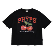PHYPS® MONDAY ROUTINE CHERRY SS_BLACK_XL