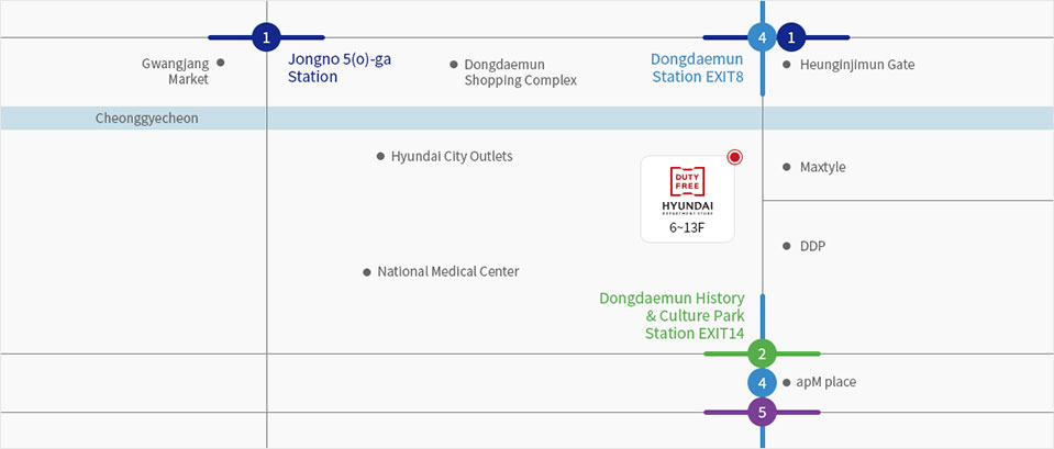 DONGDAEMUN MAP